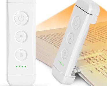 Glocusent USB Rechargeable Book Light – Only $4.99!