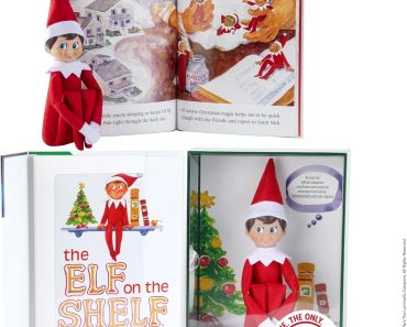 The Elf on the Shelf: A Christmas Tradition – Boy Scout Elf with Blue Eyes – Only $27.95!