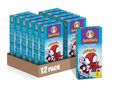 Annie’s Marvel Spidey and His Amazing Friends Macaroni and Cheese Dinner (Pack of 12) – Only $12.96!