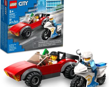 LEGO City Police Bike Car Chase Building Kit – Only $7.79!