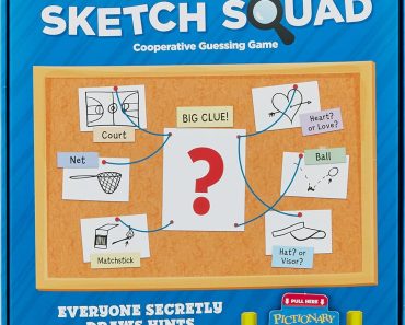 Mattel Games Pictionary Sketch Squad Cooperative Party Game – Only $5.78!