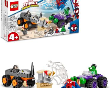 LEGO Marvel Hulk vs. Rhino Monster Truck Showdown Set – Only $15.69!