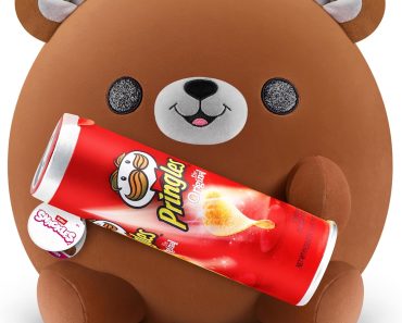 Pringles Bear Super Sized 14 inch Plush – Only $11.19!