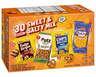 Keebler Cookies and Crackers, Variety Pack, 30 Count – Only $8.98!