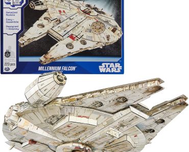 Star Wars Millennium Falcon 3D Model Kit – Only $19.99!