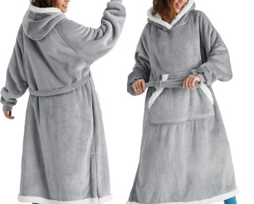 Bedsure Wearable Blanket Hoodie – Only $19.79!