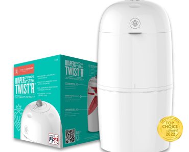 Prince Lionheart White Diaper Twist’R Diaper Pail – Only $23.08!