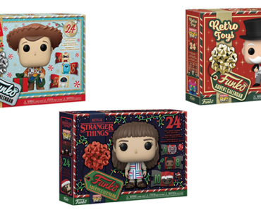 New 2024 Funko Pop Holiday Advent Calendars! Advent Calendar: Stranger Things, Pixar or Hasbro Retro Toys 2024! NEW Price Drops – as low as $34.99!