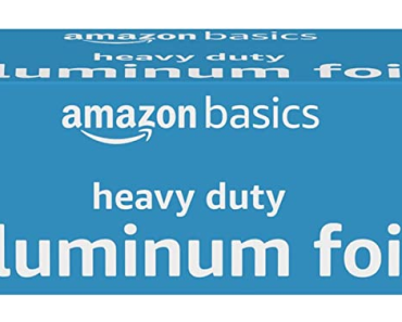 Amazon Basics Heavy Duty Aluminum Foil, 125 Square Foot Roll, 1-Pack – Just $6.88!