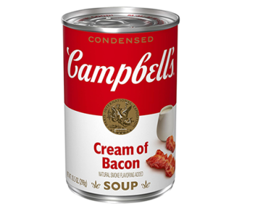 Campbell’s Condensed Cream of Bacon Soup, 10.5 OZ Can – Just $1.62!