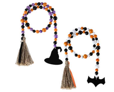 Halloween Wooden Bead Garland – 2 Pieces – Just $8.99!