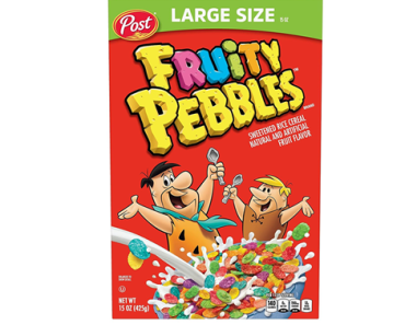 Post Fruity Pebbles, 15 Ounce – Just $4.36!