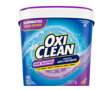 OxiClean Odor Blasters Odor & Stain Remover Powder, Laundry Odor Eliminator, 5 Lbs – Just $10.01!