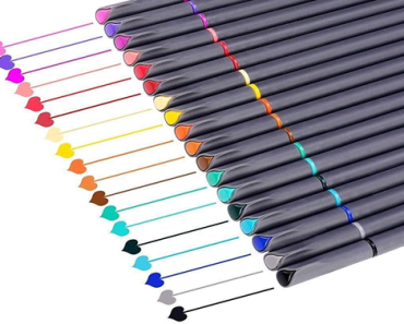 Journal Planner Pens Colored Pens – 18 Colors – Just $4.49!