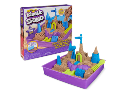 Kinetic Sand Deluxe Beach Castle Playset with 2.5lbs of Beach Sand – Just $14.68!