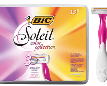 BIC Premium Shaving Soleil Razor Set – 10-Count, 3 Blades – Just $9.77!