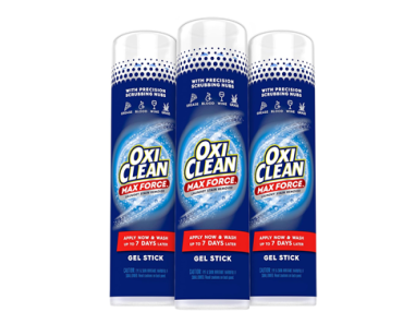 OxiClean Max Force Laundry Stain Remover Gel Stick – Pack of 3 – Just $10.17!