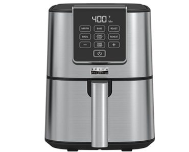 Bella Pro Series 4-qt. Slim Digital Air Fryer in Stainless Steel – Just $24.99!