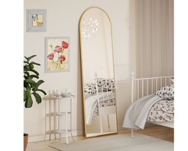 59″x16″ Arched Standing Full Length Mirror – Just $39.99!