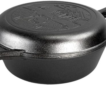 Lodge Cast Iron Cabin Combo Cooker – Only $33.99!