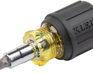 Klein Tools Multi-Bit Screwdriver – Only $8.78!