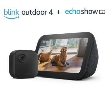 Blink Outdoor 4 + Echo Show 5 Bundle – Only $59.99! Prime Exclusive Deal!