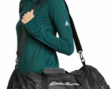 Eddie Bauer Stowaway Packable 45l Duffel Bag – Only $27.50!