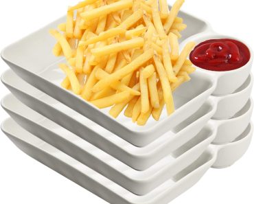 Chip and Dip Serving Platter Set (4 Count) – Only $10.99!