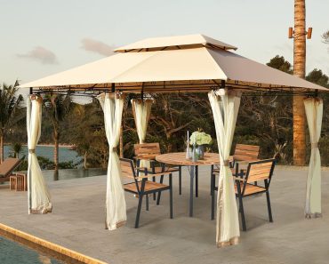 Tangkula 10 x 13 FT Patio Gazebo – Only $118.79!