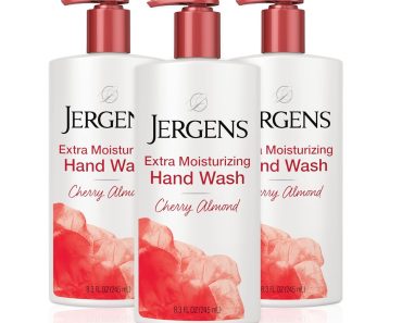 Jergens Liquid Hand Soap Dispenser (Pack of 3) – Only $6.73!