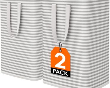 Lifewit 2-Pack Laundry Hamper Set – Only $11.98!