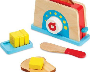 Melissa & Doug Bread and Butter Toaster Set – Only $9.44!