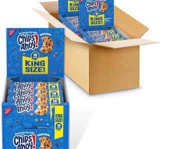 CHIPS AHOY! Original Chocolate Chip Cookies, 16 King Size Snack Packs – Only $11.89!