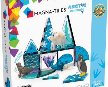 MAGNA-TILES Arctic Animals 25-Piece Magnetic Construction Set – Only $27.97!