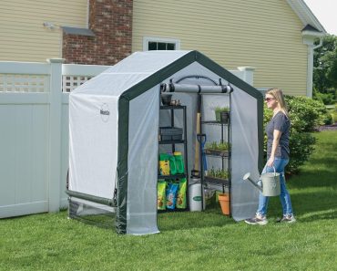 Miracle-Gro 6′ x 4′ x 6′ All-Season Indoor/Outdoor Backyard Garden Greenhouse – Only $66.43!