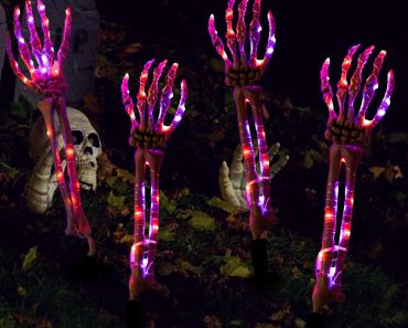 Lighted Skeleton Arm Stake (4 Count) – Only $9.59!