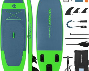 Retrospec Weekender-Nano 8ft. Inflatable Stand Up Paddleboard – Only $99.99!