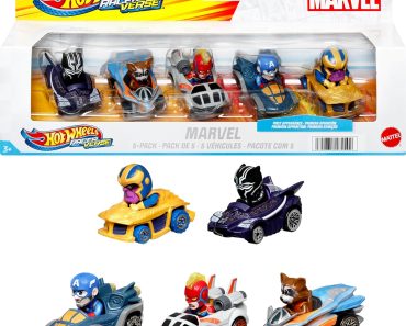 Hot Wheels Marvel RacerVerse 5-Pack – Only $10.52!