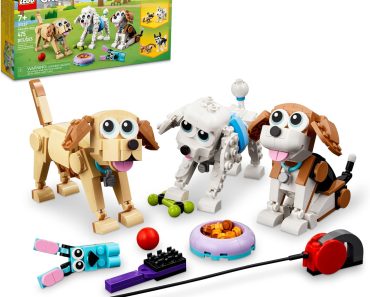 LEGO Creator 3 in 1 Adorable Dogs Building Toy Set – Only $23.99!