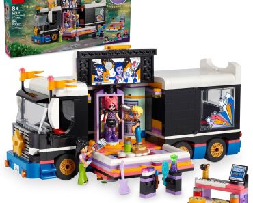 LEGO Friends Pop Star Music Tour Bus Playset – Only $50.60!