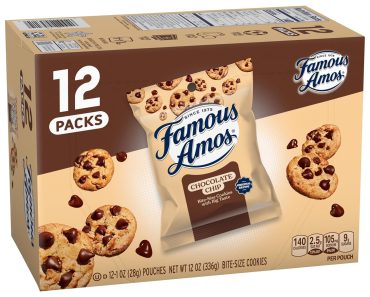 Famous Amos Classic Chocolate Chip Cookies (Pack of 12) – Only $6.85!