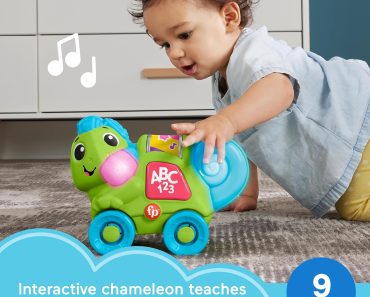 Fisher-Price Baby Learning Toy Link Squad Crawl ‘n Colors Chameleon – Only $11.99!