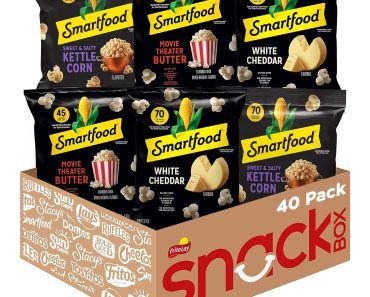 Smartfood Popcorn, Variety Pack (Pack of 40) – Only $11.92!