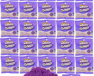 Kinetic Sand, 26-Piece Purple Play Sand Party Pack – Only $15.99!