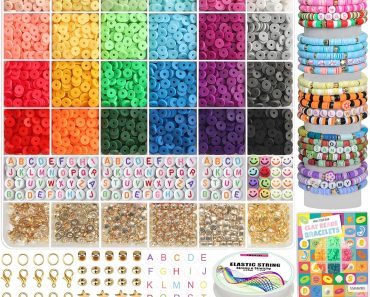 Clay Beads Bracelet Making Kit – Only $4.79!