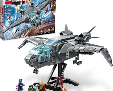 LEGO Marvel The Avengers Quinjet Spaceship Building Toy Set – Only $60!