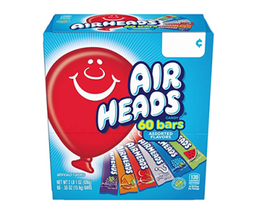 Airheads Bars Chewy Fruit Candy – 60 Count – Just $8.36!