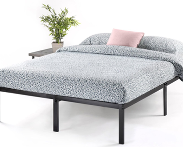 Best Price Mattress 14 Inch Metal Platform w/ Heavy Duty Steel Slats – Just $37.91!