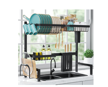 Large Over The Sink Dish Drainer Drying Rack – Just $20.99!