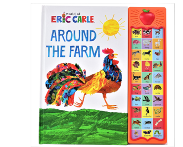 World of Eric Carle, Around the Farm 30-Button Animal Sound Book – Just $6.97! Prime Big Deal Days 2024!